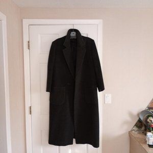 Larry Levine Dark Grey wool coat
